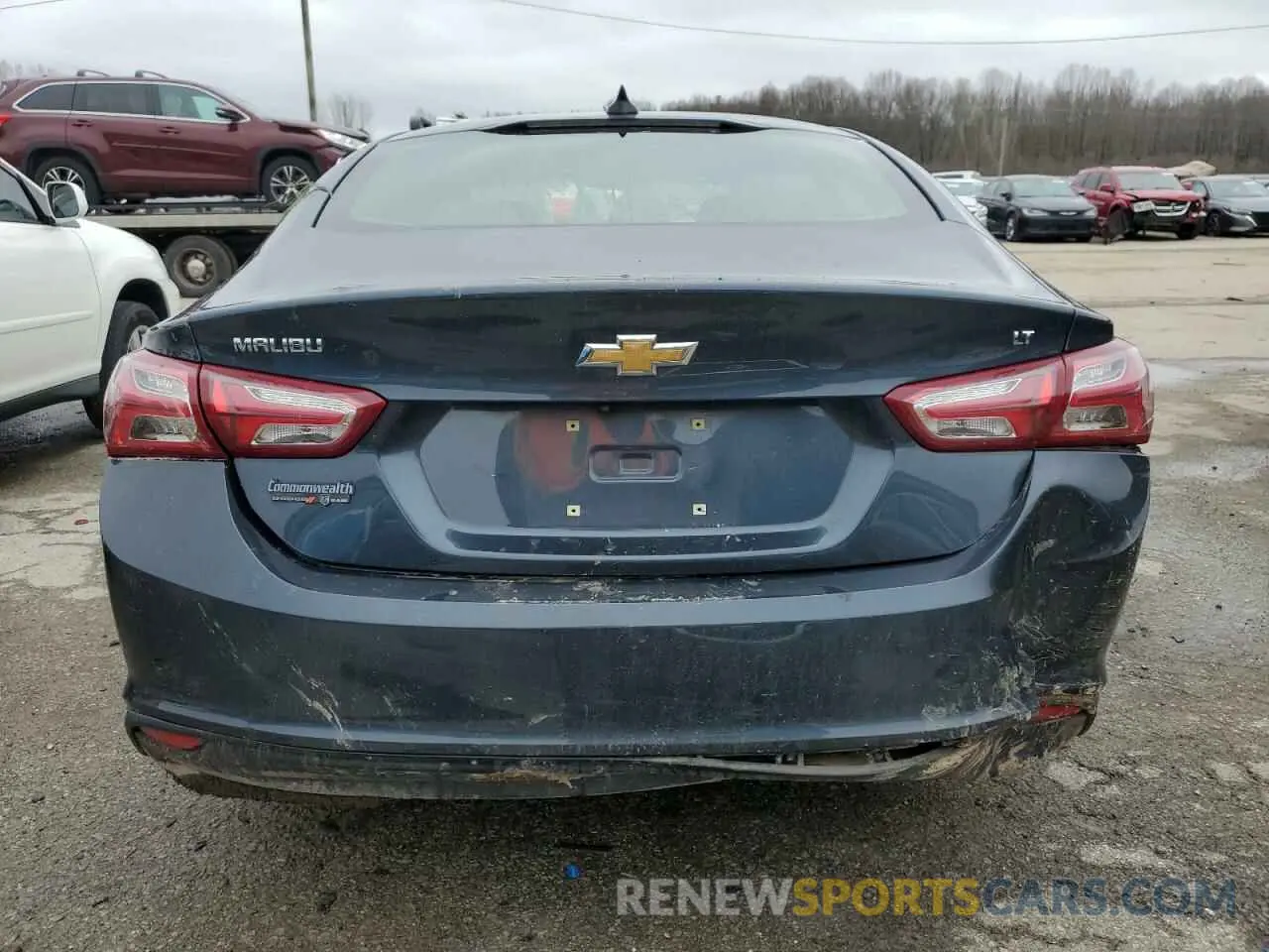 6 fotografías del automóvil dañado 1G1ZD5ST8LF040837 CHEVROLET MALIBU 2020