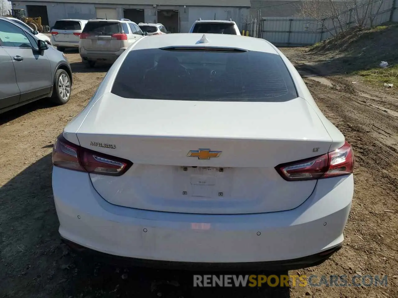 6 fotografías del automóvil dañado 1G1ZD5ST8LF048548 CHEVROLET MALIBU 2020