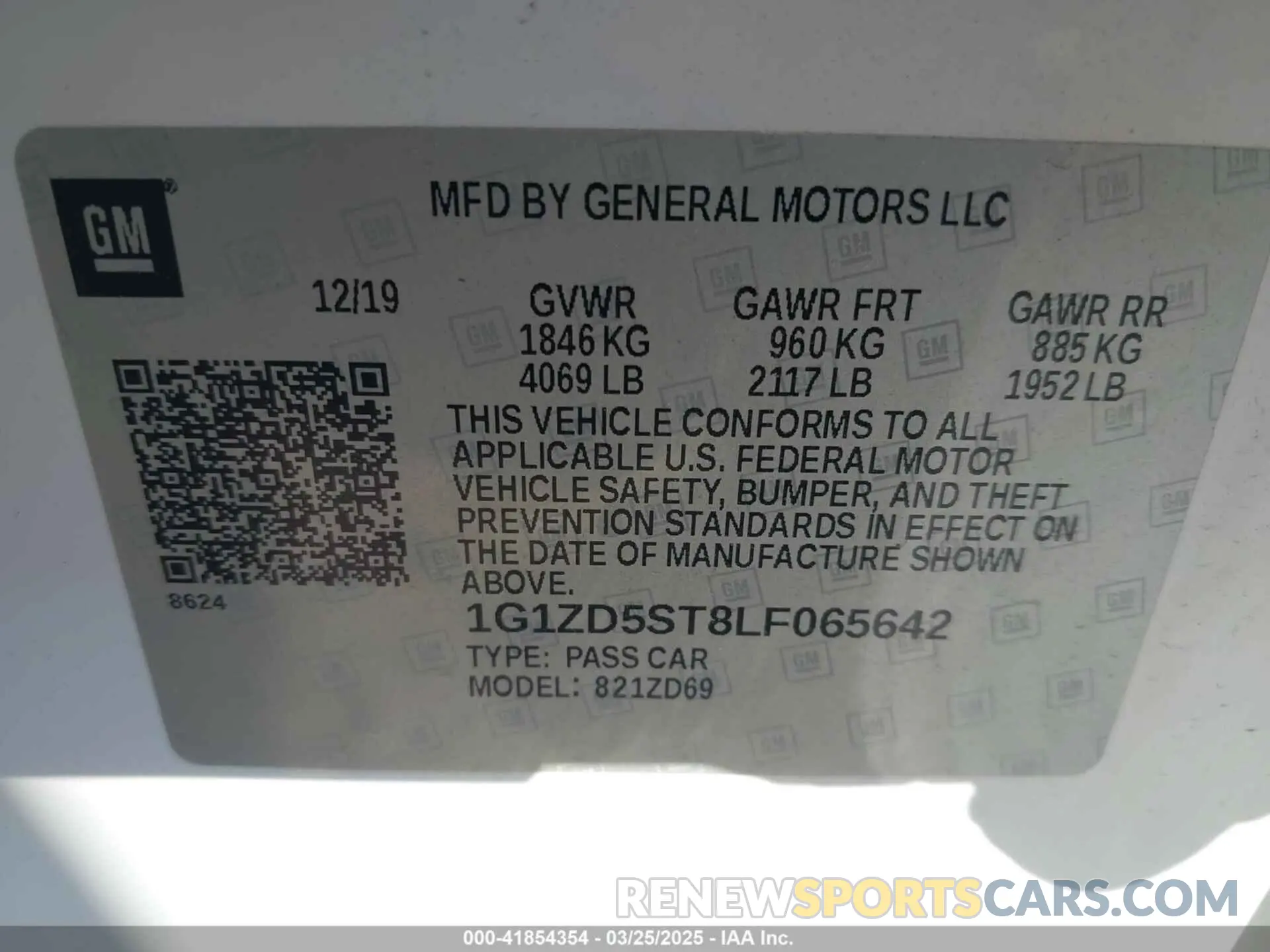 9 fotografías del automóvil dañado 1G1ZD5ST8LF065642 CHEVROLET MALIBU 2020