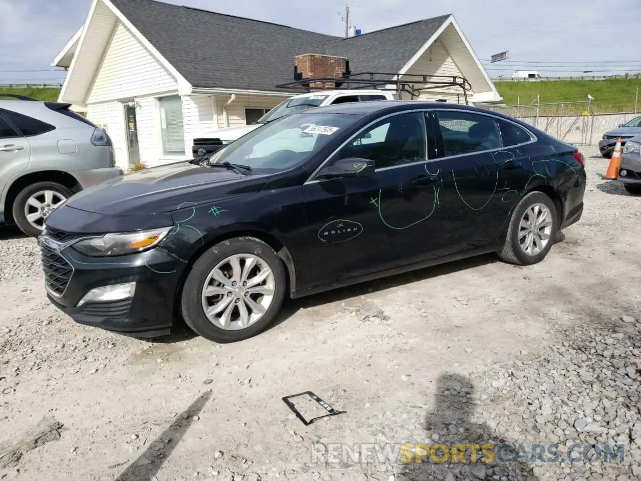 1 fotografías del automóvil dañado 1G1ZD5ST8LF084966 CHEVROLET MALIBU 2020