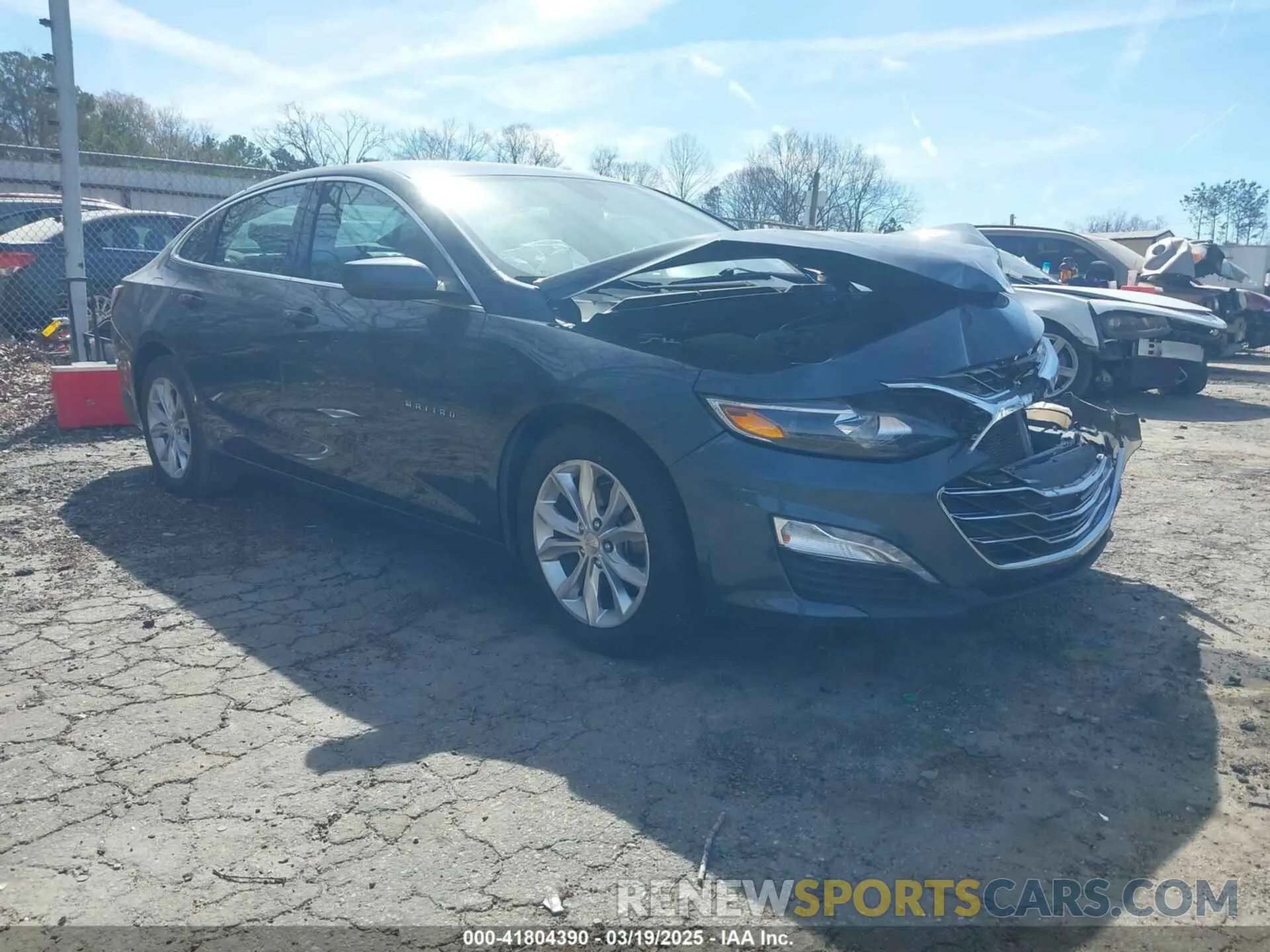 1 fotografías del automóvil dañado 1G1ZD5ST8LF085552 CHEVROLET MALIBU 2020