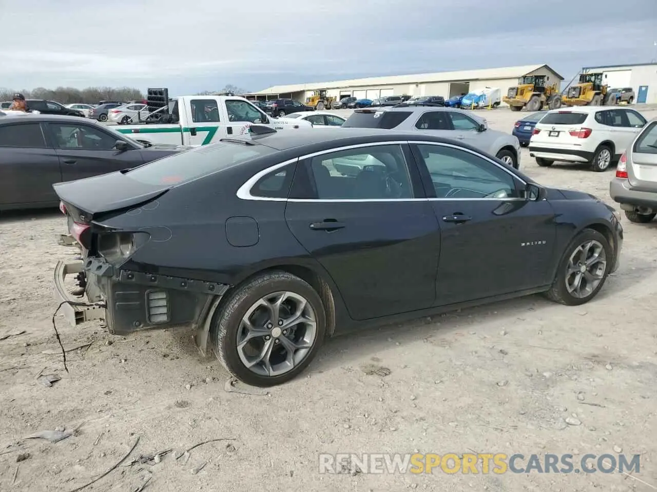 3 fotografías del automóvil dañado 1G1ZD5ST8LF103600 CHEVROLET MALIBU 2020