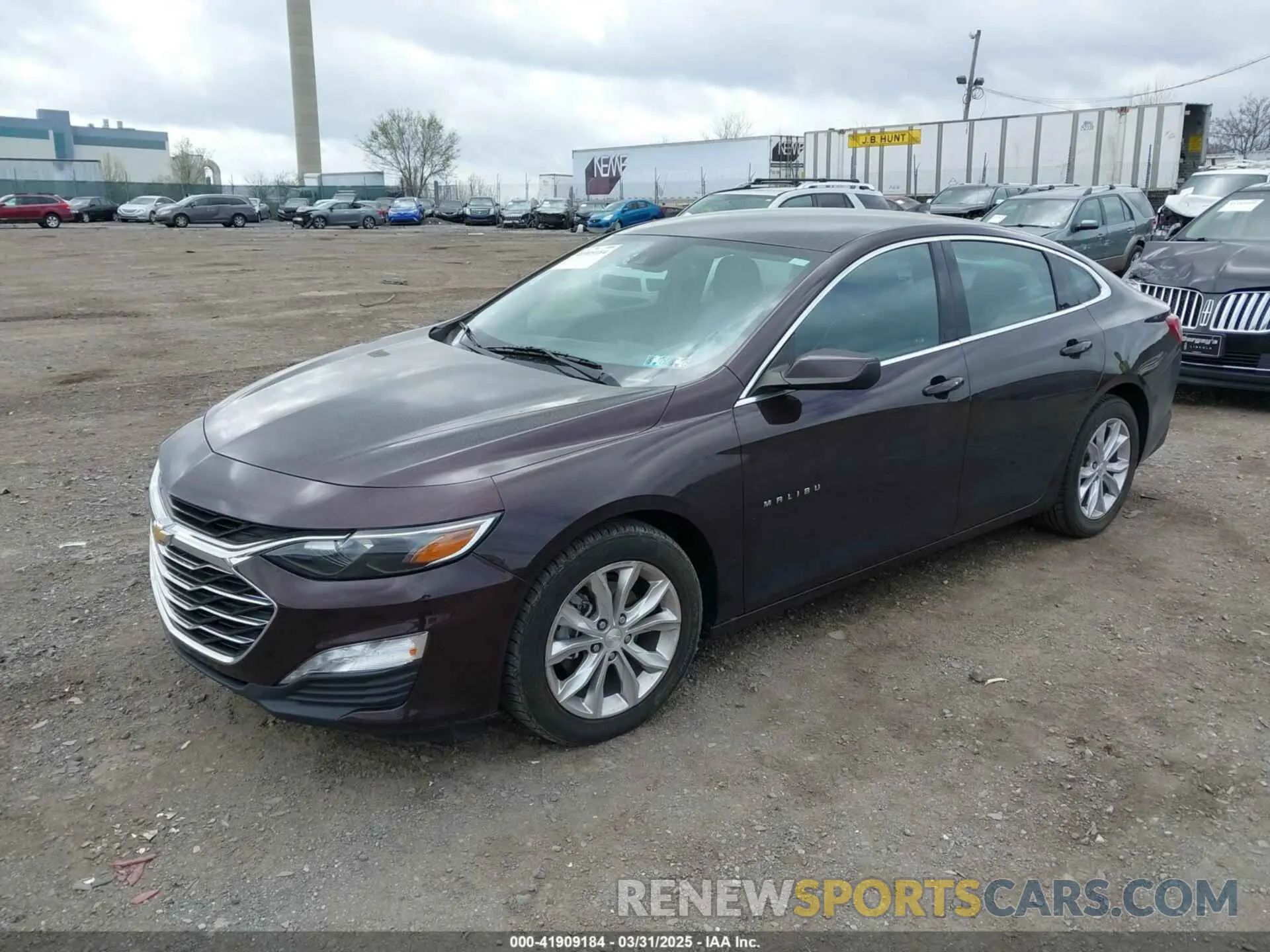 2 fotografías del automóvil dañado 1G1ZD5ST8LF116539 CHEVROLET MALIBU 2020