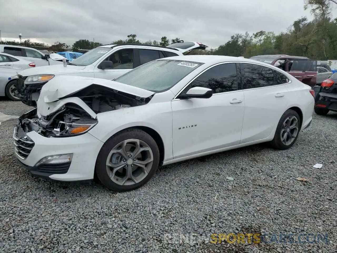 1 fotografías del automóvil dañado 1G1ZD5ST8LF158158 CHEVROLET MALIBU 2020
