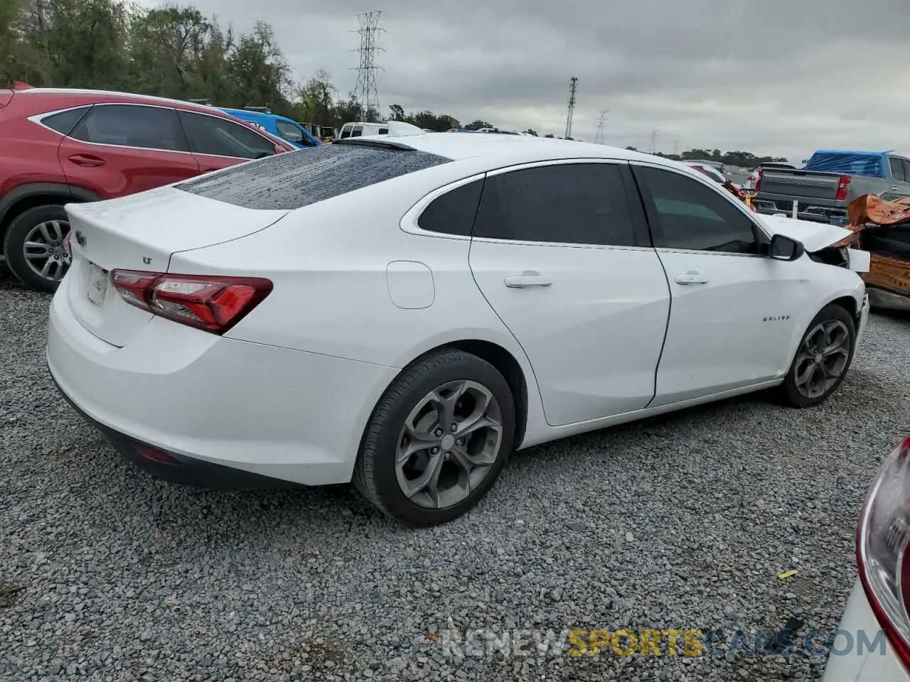 3 fotografías del automóvil dañado 1G1ZD5ST8LF158158 CHEVROLET MALIBU 2020