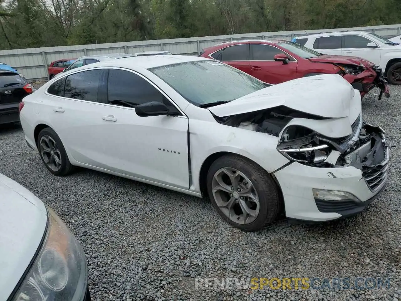 4 fotografías del automóvil dañado 1G1ZD5ST8LF158158 CHEVROLET MALIBU 2020