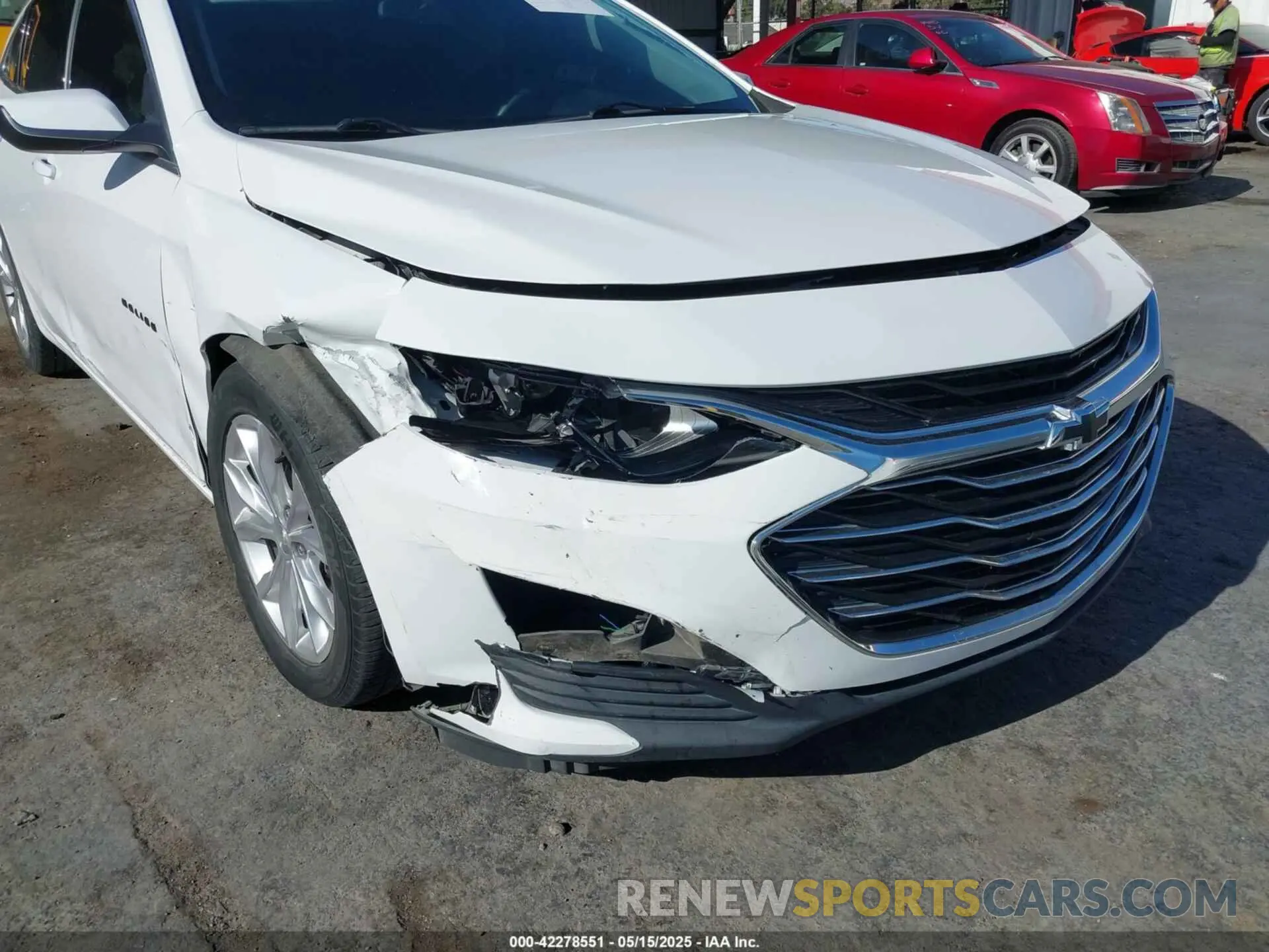 6 fotografías del automóvil dañado 1G1ZD5ST9LF054097 CHEVROLET MALIBU 2020
