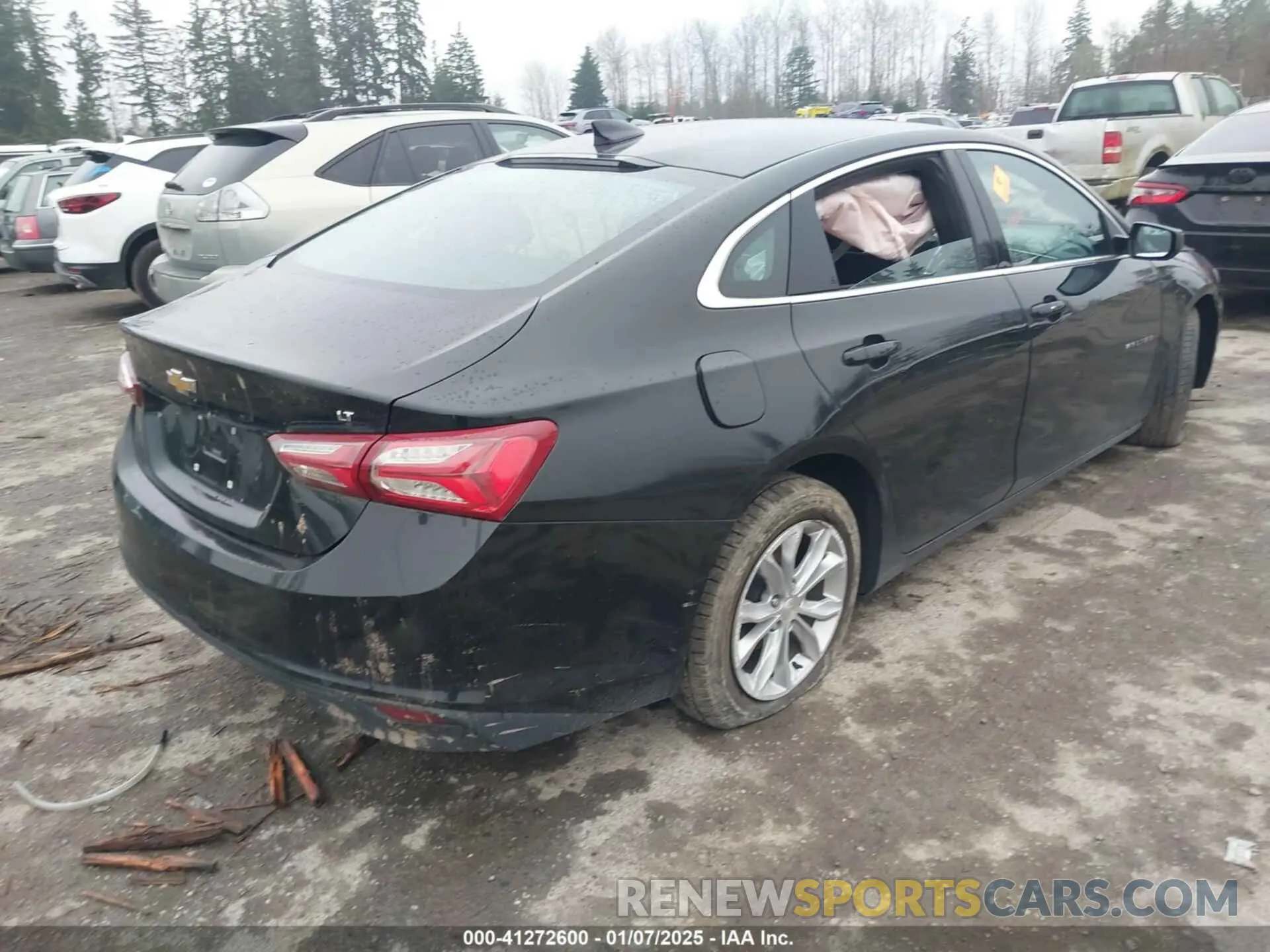 4 fotografías del automóvil dañado 1G1ZD5ST9LF054231 CHEVROLET MALIBU 2020