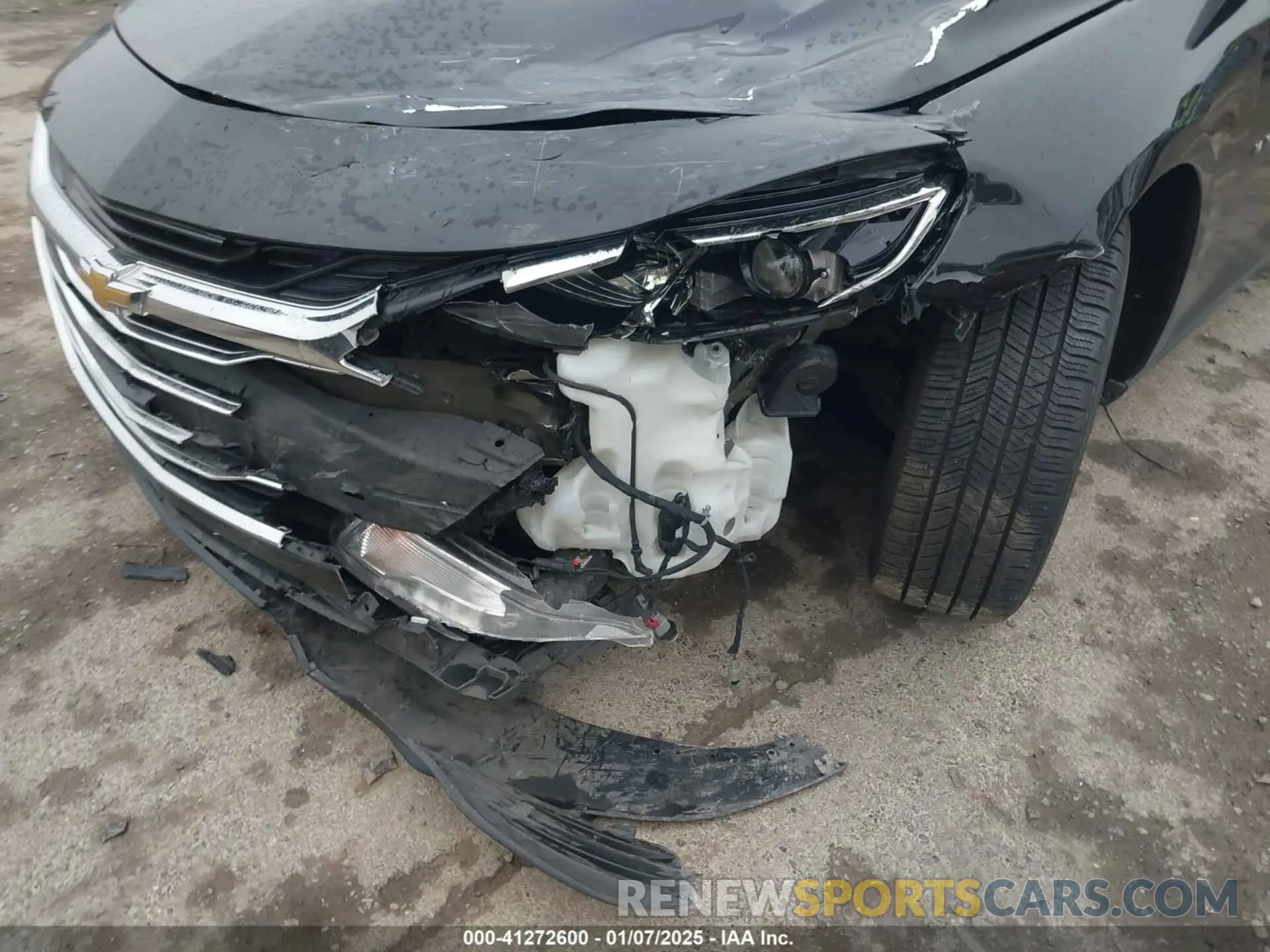 6 fotografías del automóvil dañado 1G1ZD5ST9LF054231 CHEVROLET MALIBU 2020