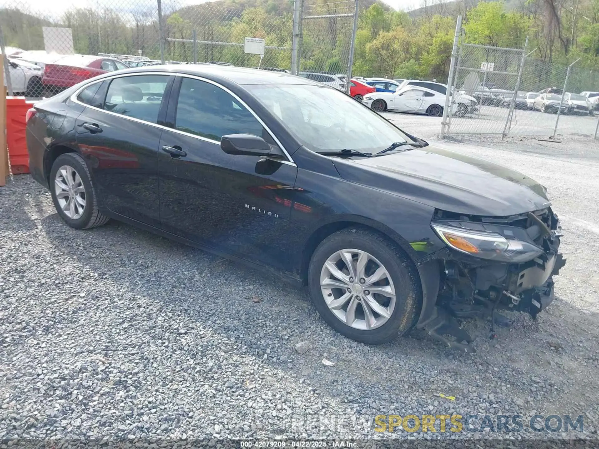1 fotografías del automóvil dañado 1G1ZD5ST9LF054648 CHEVROLET MALIBU 2020
