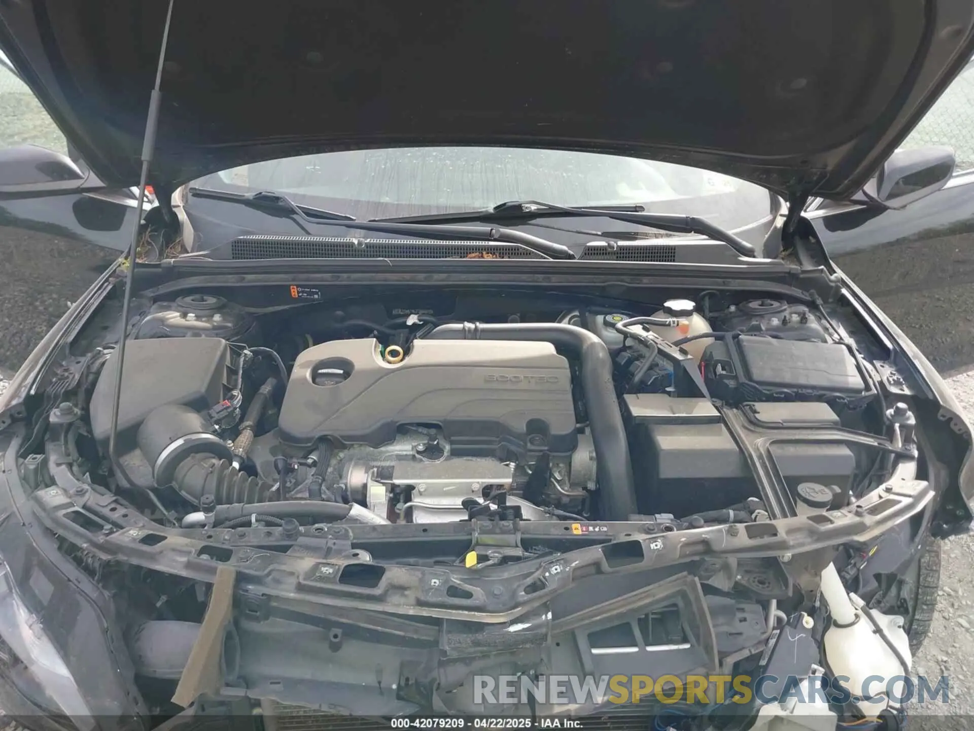 10 fotografías del automóvil dañado 1G1ZD5ST9LF054648 CHEVROLET MALIBU 2020