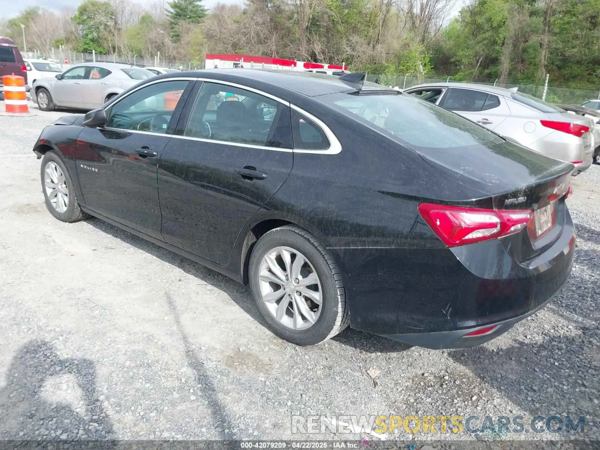 3 fotografías del automóvil dañado 1G1ZD5ST9LF054648 CHEVROLET MALIBU 2020