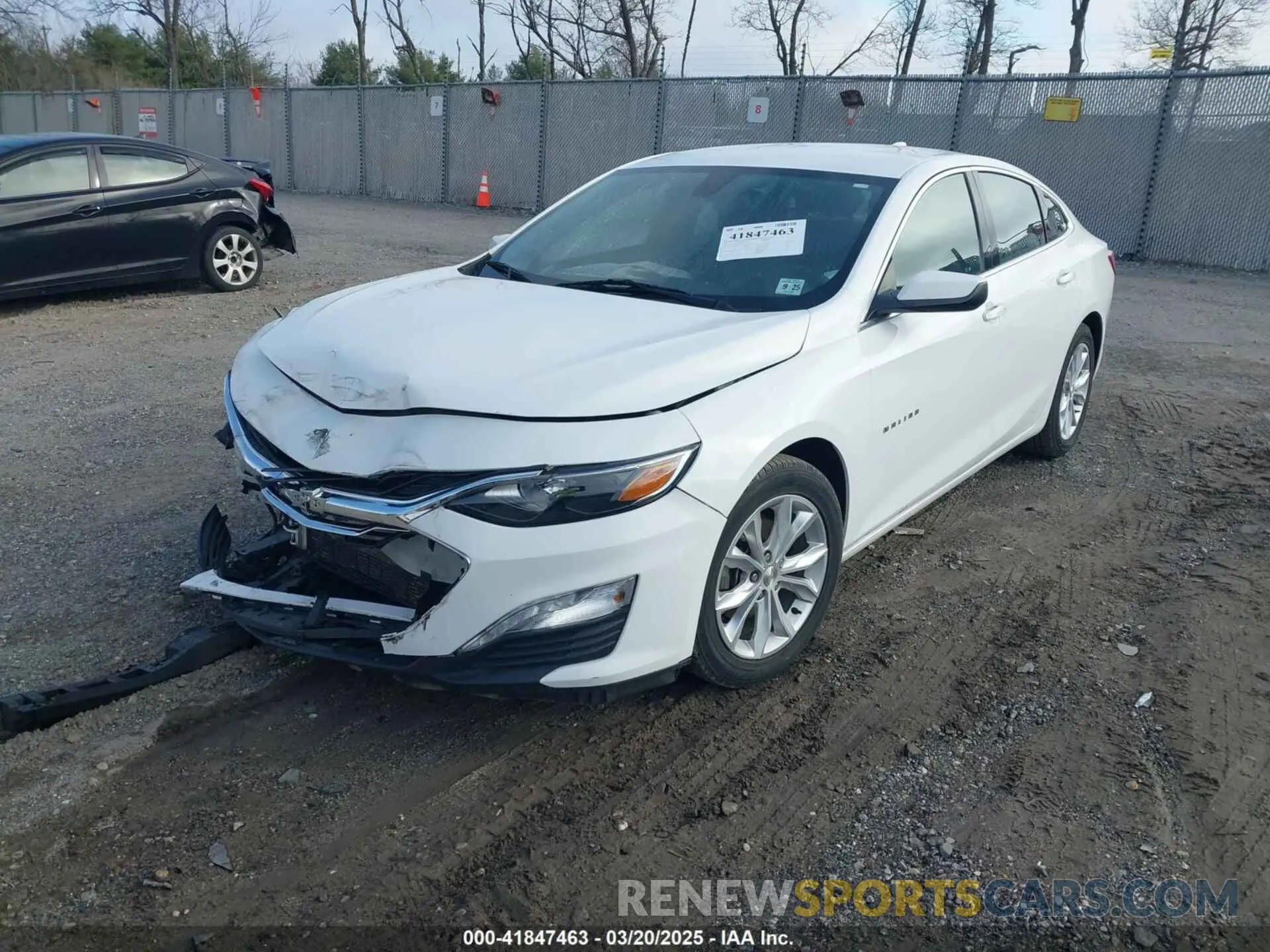 2 fotografías del automóvil dañado 1G1ZD5ST9LF064354 CHEVROLET MALIBU 2020