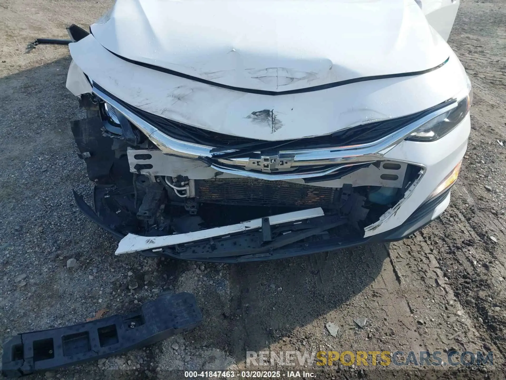 6 fotografías del automóvil dañado 1G1ZD5ST9LF064354 CHEVROLET MALIBU 2020