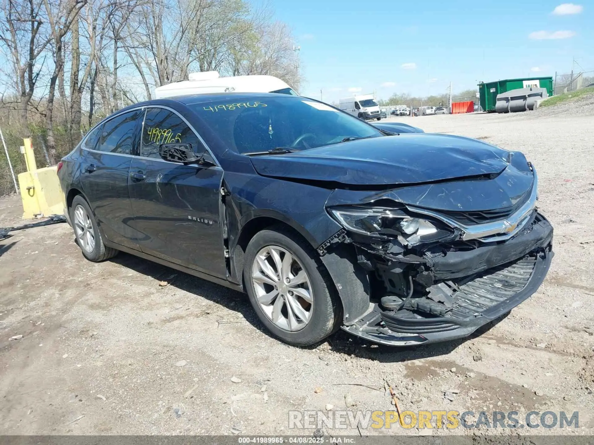 1 fotografías del automóvil dañado 1G1ZD5ST9LF066007 CHEVROLET MALIBU 2020