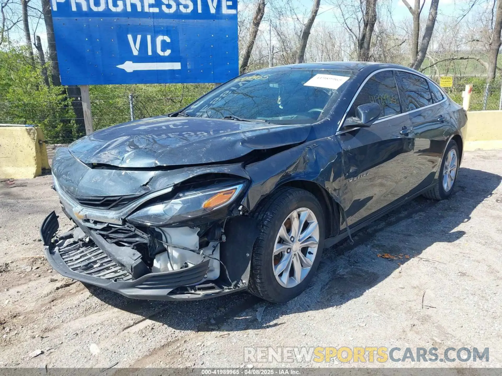 6 fotografías del automóvil dañado 1G1ZD5ST9LF066007 CHEVROLET MALIBU 2020