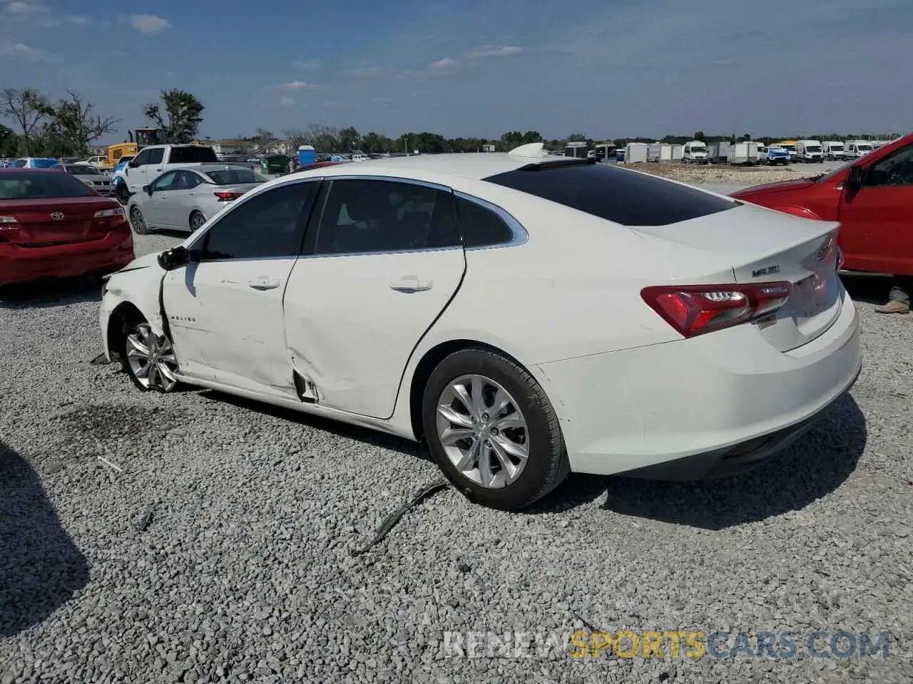 2 fotografías del automóvil dañado 1G1ZD5ST9LF066038 CHEVROLET MALIBU 2020