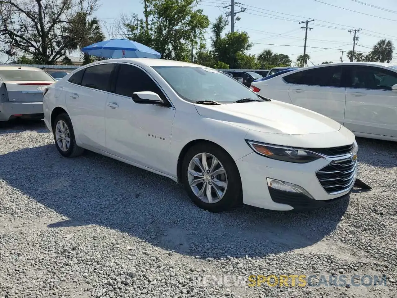 4 fotografías del automóvil dañado 1G1ZD5ST9LF066038 CHEVROLET MALIBU 2020