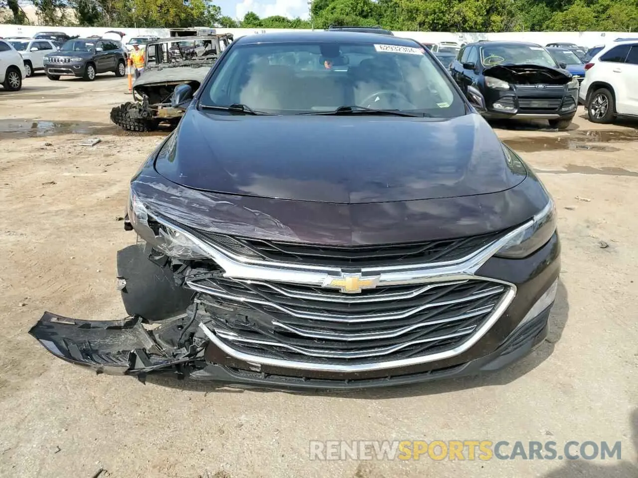 5 fotografías del automóvil dañado 1G1ZD5ST9LF068663 CHEVROLET MALIBU 2020