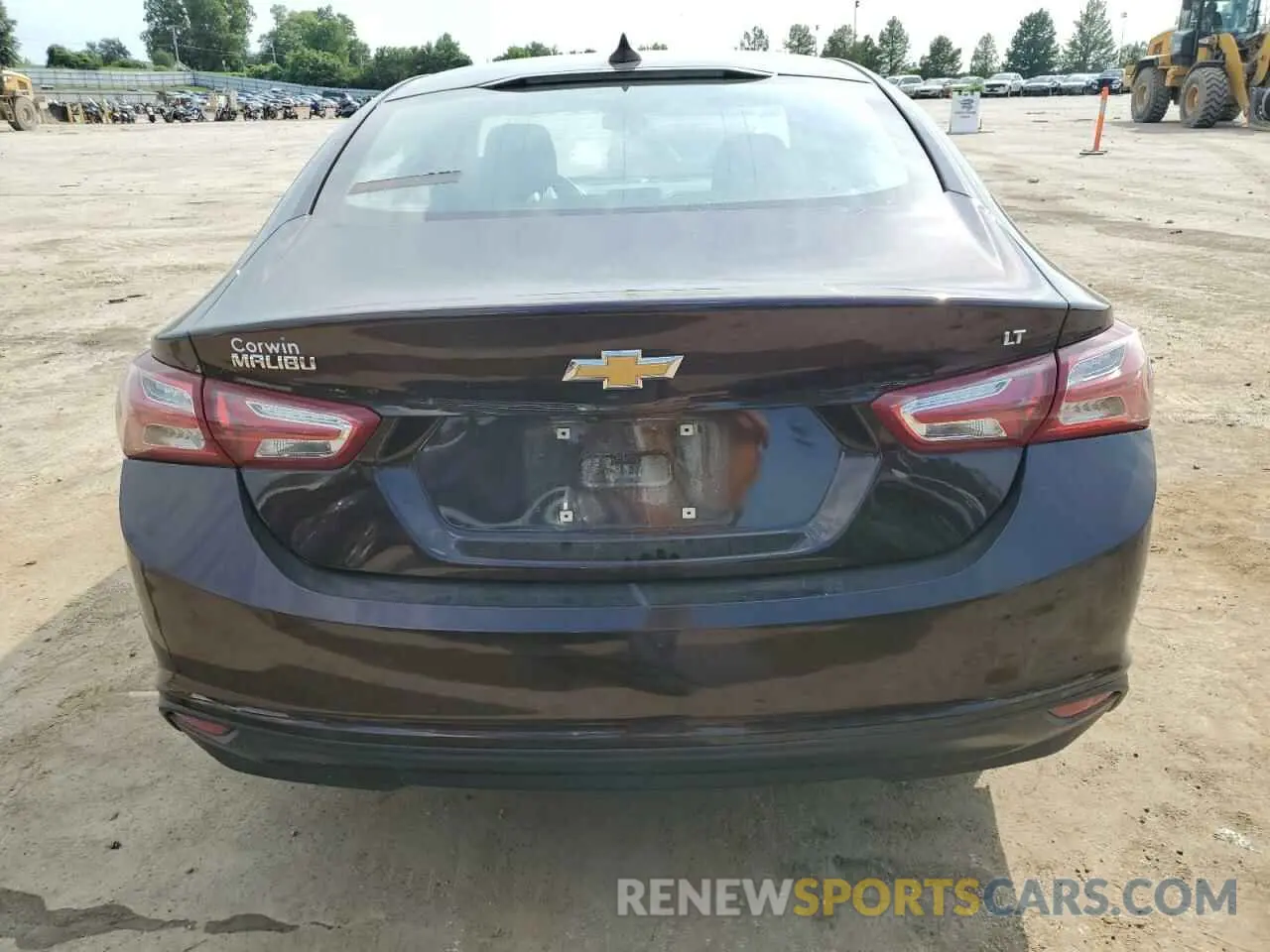 6 fotografías del automóvil dañado 1G1ZD5ST9LF068663 CHEVROLET MALIBU 2020