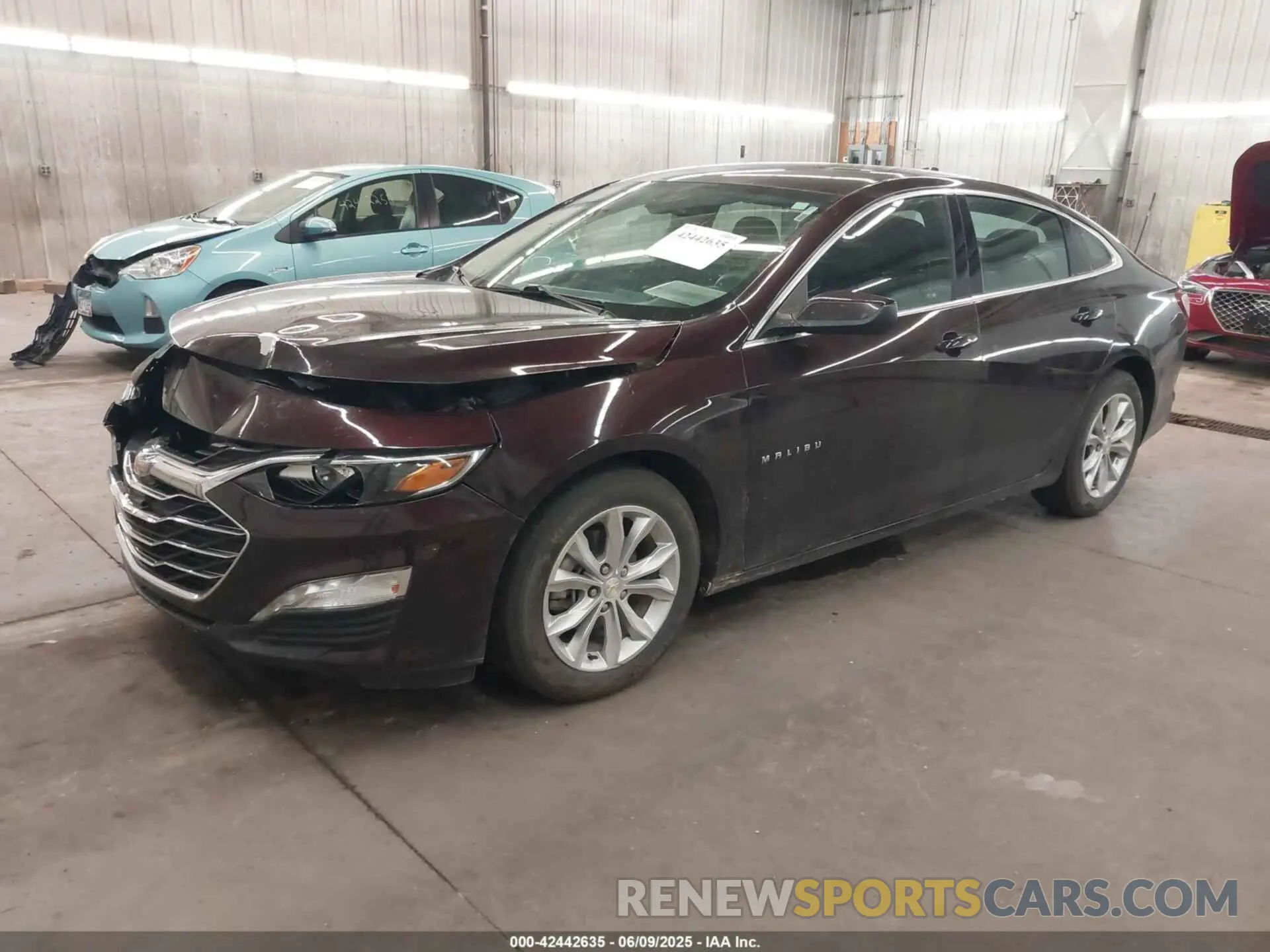 2 fotografías del automóvil dañado 1G1ZD5ST9LF091165 CHEVROLET MALIBU 2020