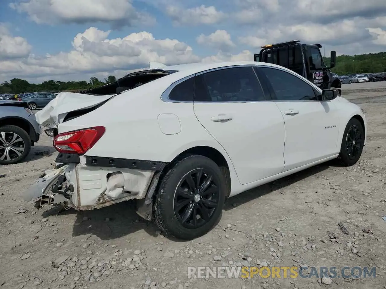 3 fotografías del automóvil dañado 1G1ZD5ST9LF098925 CHEVROLET MALIBU 2020