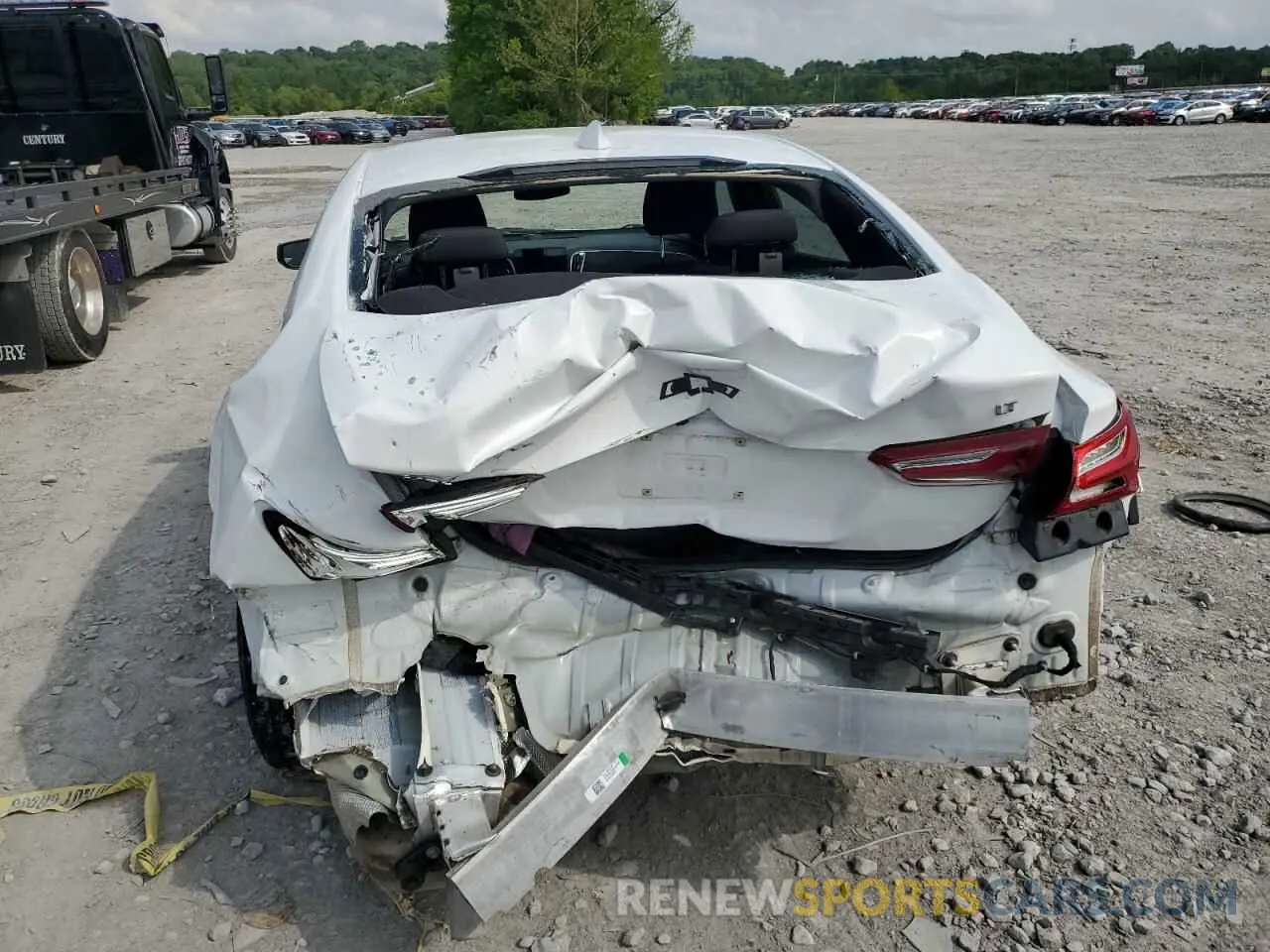 6 fotografías del automóvil dañado 1G1ZD5ST9LF098925 CHEVROLET MALIBU 2020