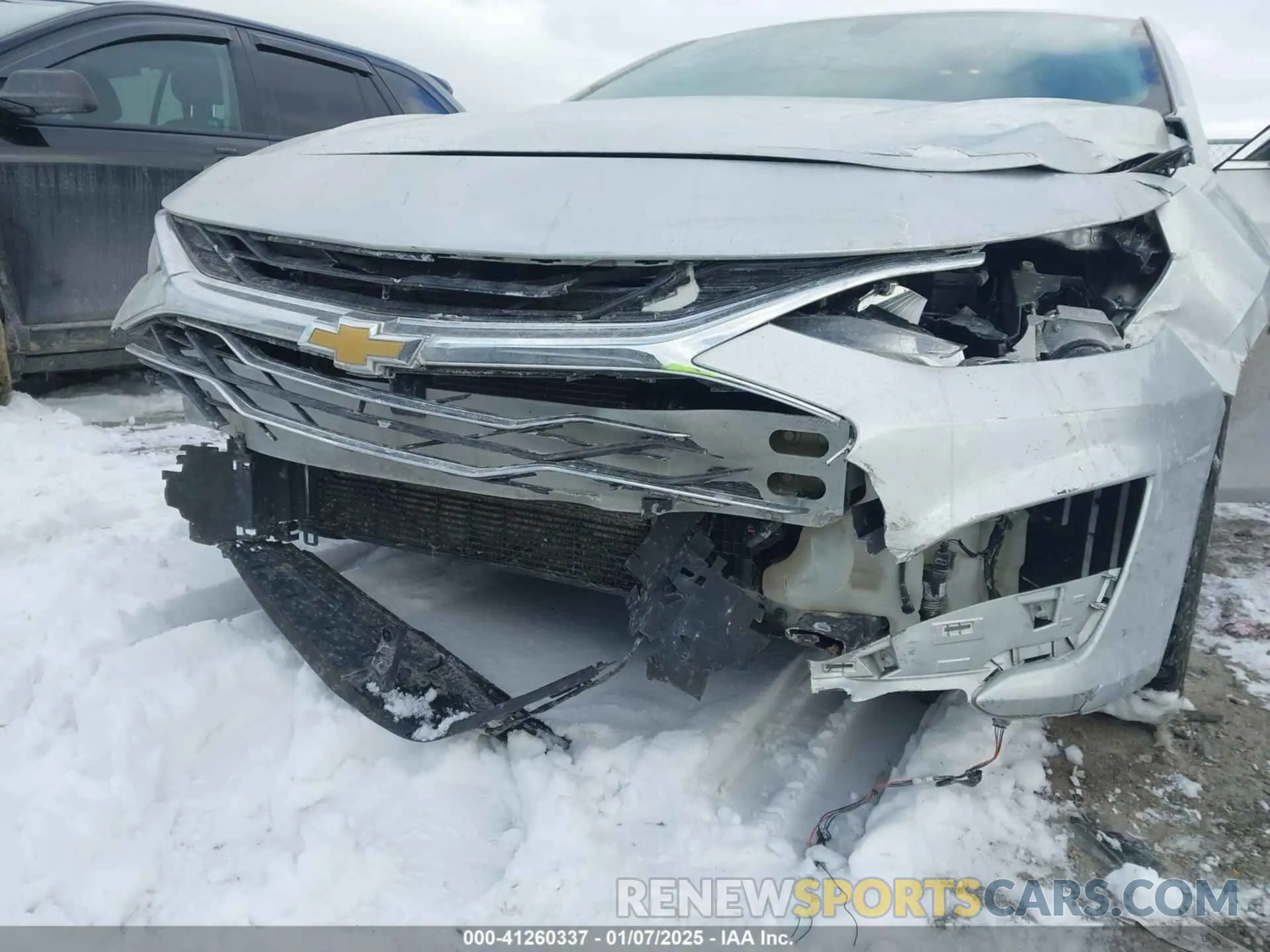 6 fotografías del automóvil dañado 1G1ZD5ST9LF103881 CHEVROLET MALIBU 2020