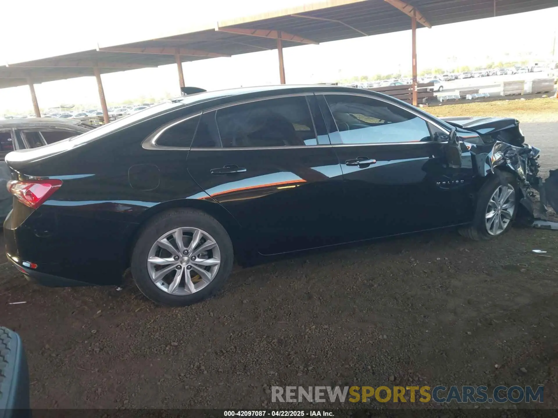 4 fotografías del automóvil dañado 1G1ZD5ST9LF110622 CHEVROLET MALIBU 2020