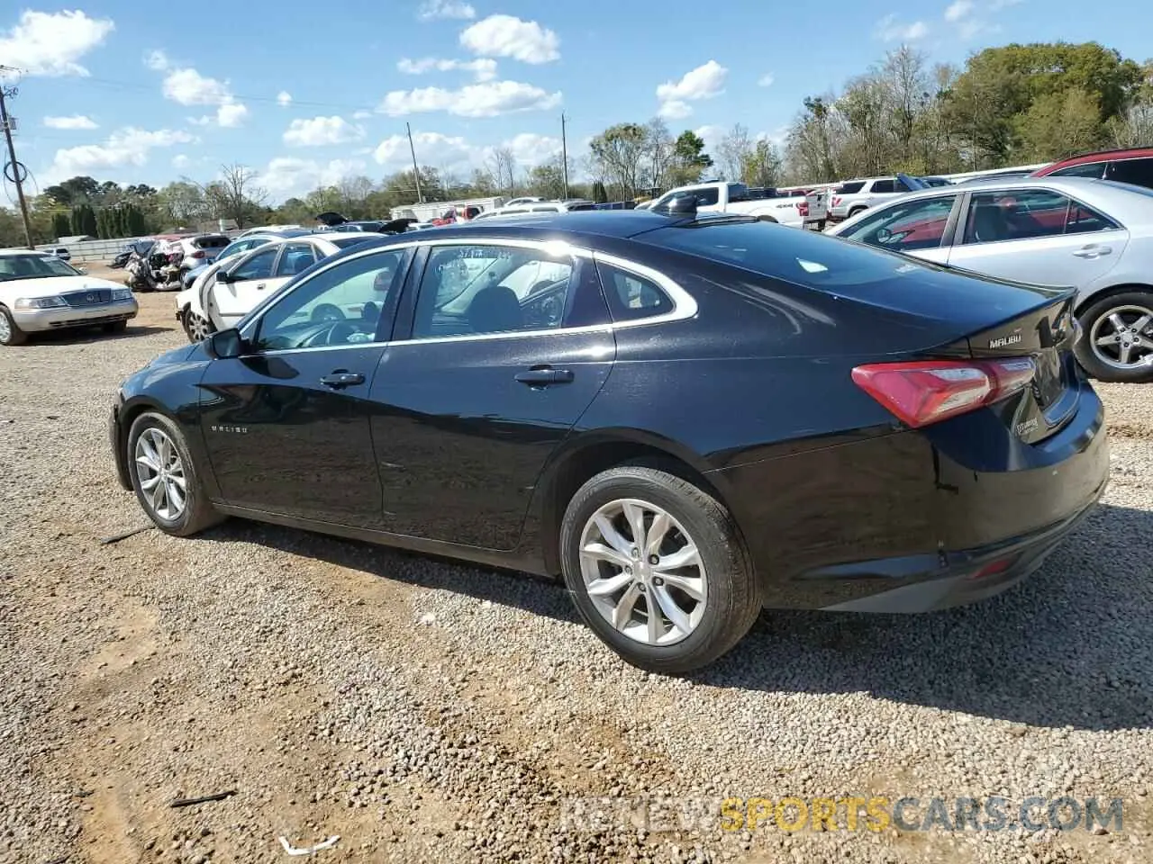2 fotografías del automóvil dañado 1G1ZD5ST9LF113083 CHEVROLET MALIBU 2020