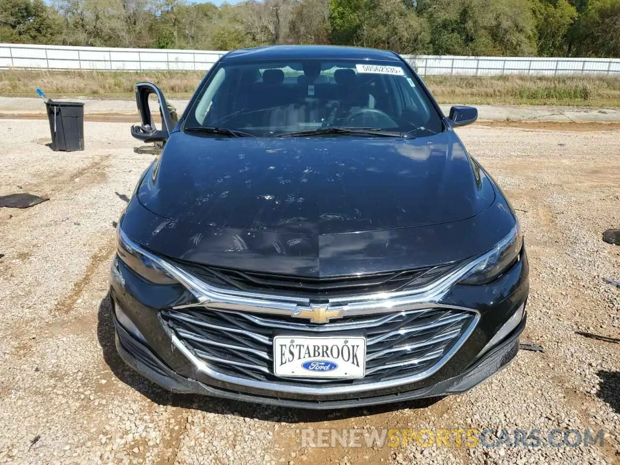 5 fotografías del automóvil dañado 1G1ZD5ST9LF113083 CHEVROLET MALIBU 2020