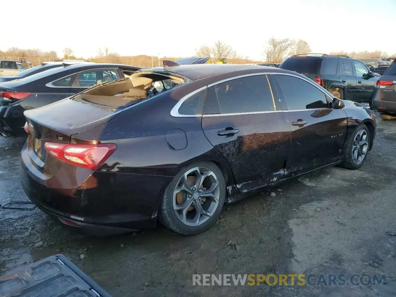 3 fotografías del automóvil dañado 1G1ZD5ST9LF116890 CHEVROLET MALIBU 2020