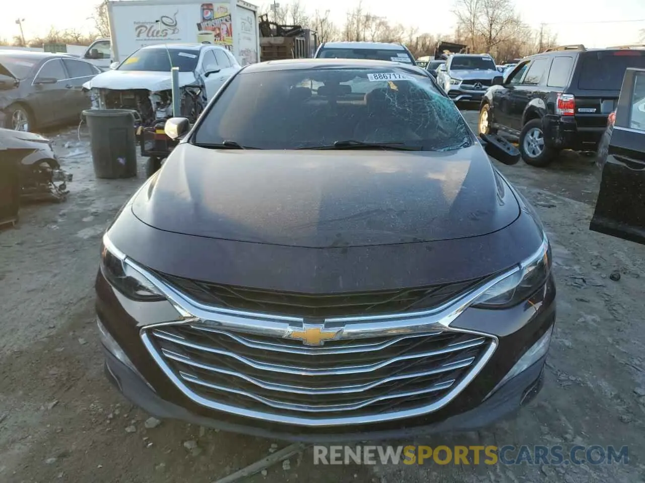 5 fotografías del automóvil dañado 1G1ZD5ST9LF116890 CHEVROLET MALIBU 2020