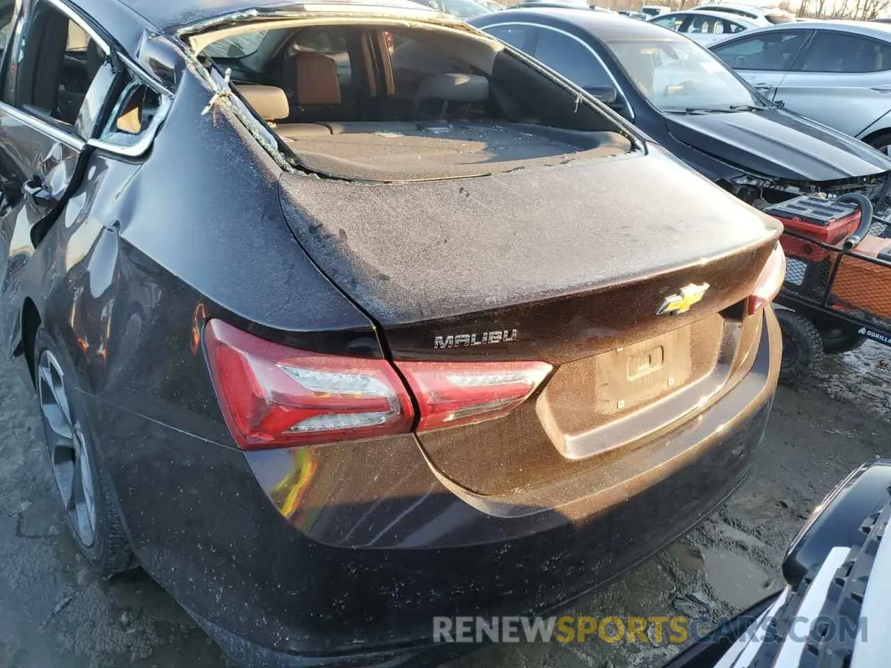 6 fotografías del automóvil dañado 1G1ZD5ST9LF116890 CHEVROLET MALIBU 2020