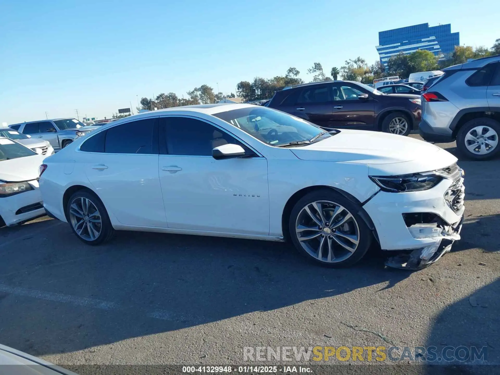 13 fotografías del automóvil dañado 1G1ZD5ST9LF123970 CHEVROLET MALIBU 2020