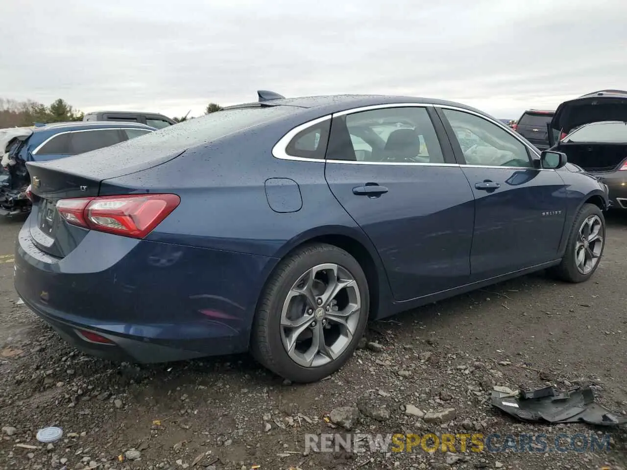 3 fotografías del automóvil dañado 1G1ZD5ST9LF145581 CHEVROLET MALIBU 2020