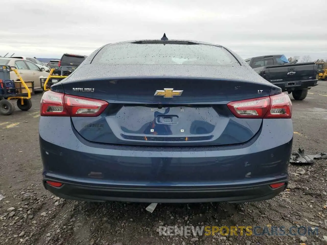 6 fotografías del automóvil dañado 1G1ZD5ST9LF145581 CHEVROLET MALIBU 2020