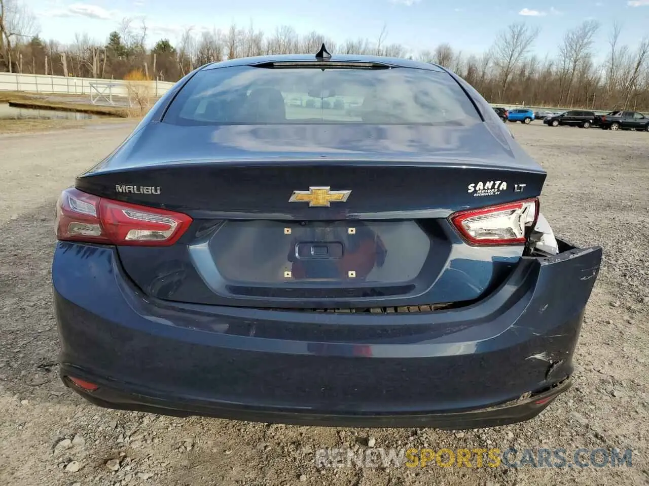 6 fotografías del automóvil dañado 1G1ZD5STXLF008925 CHEVROLET MALIBU 2020