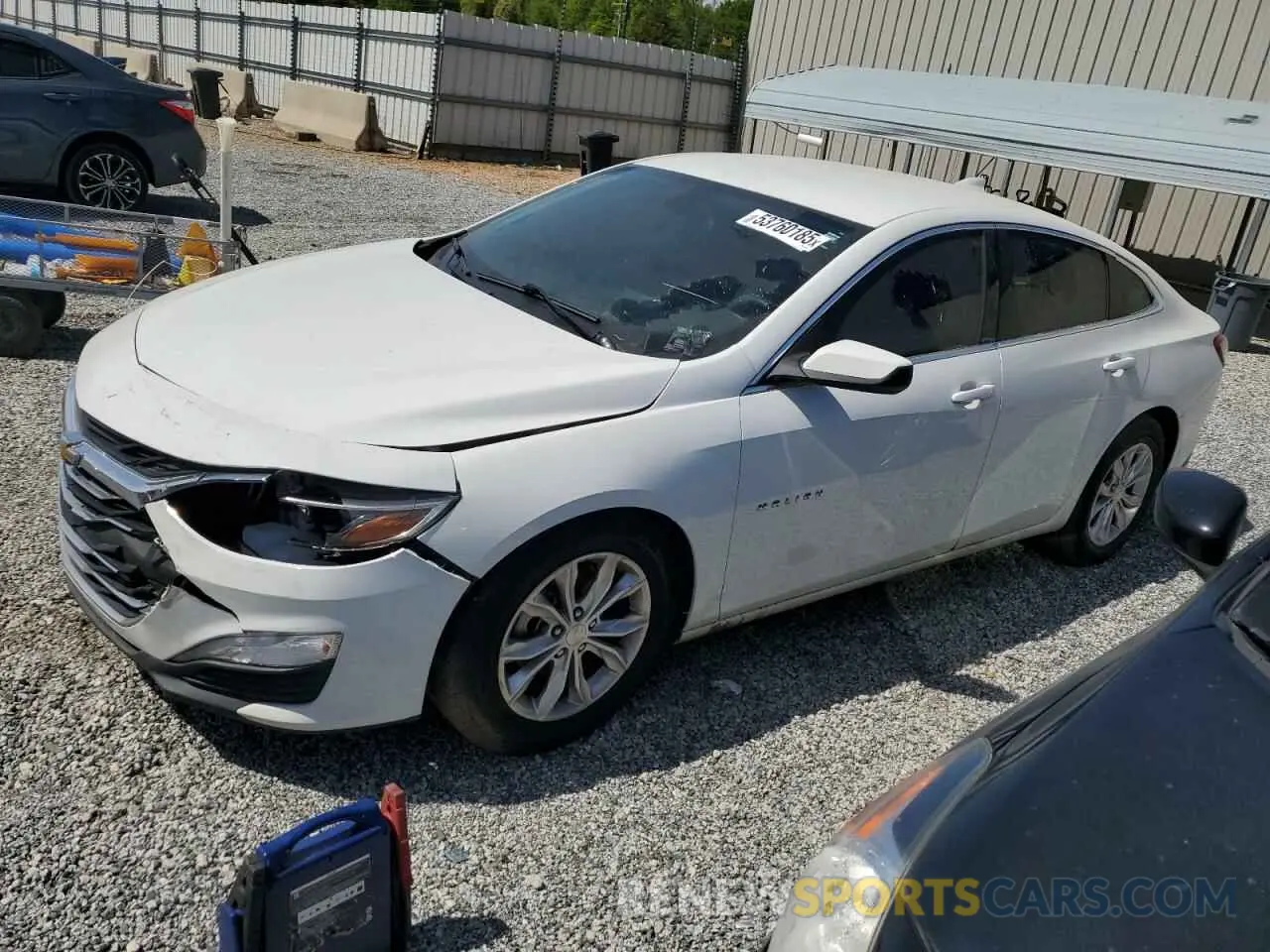 1 fotografías del automóvil dañado 1G1ZD5STXLF019374 CHEVROLET MALIBU 2020