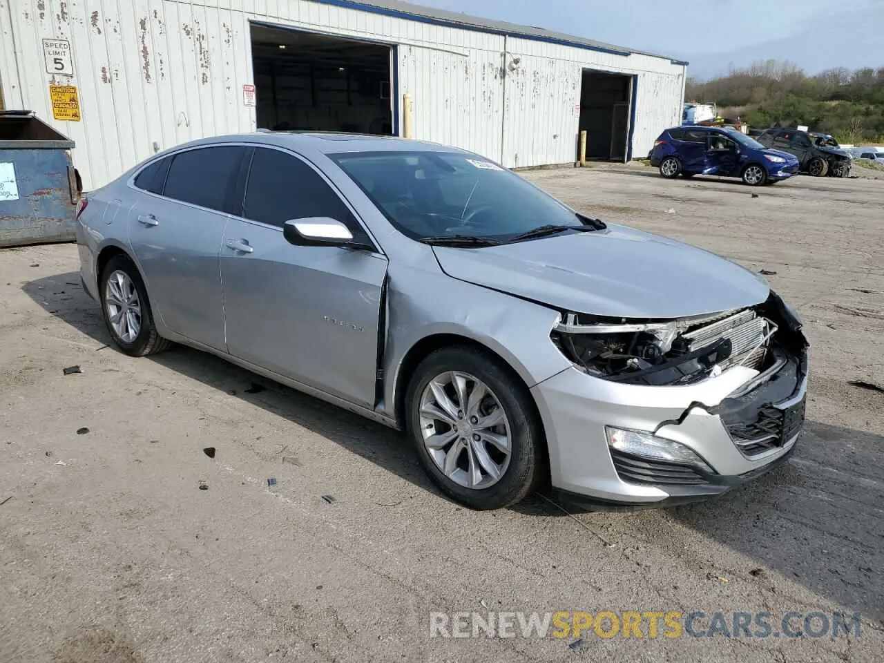 4 fotografías del automóvil dañado 1G1ZD5STXLF035283 CHEVROLET MALIBU 2020