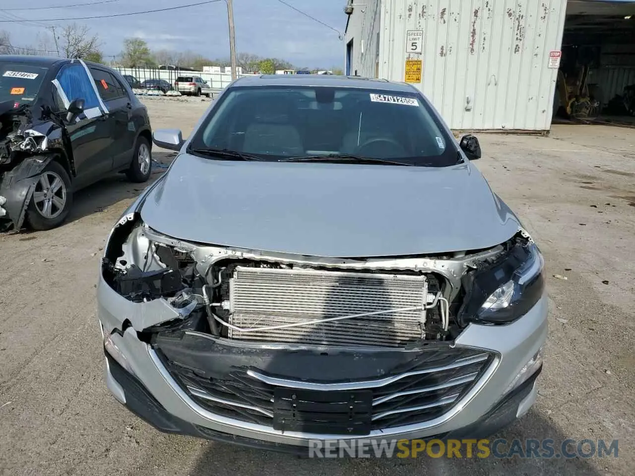 5 fotografías del automóvil dañado 1G1ZD5STXLF035283 CHEVROLET MALIBU 2020