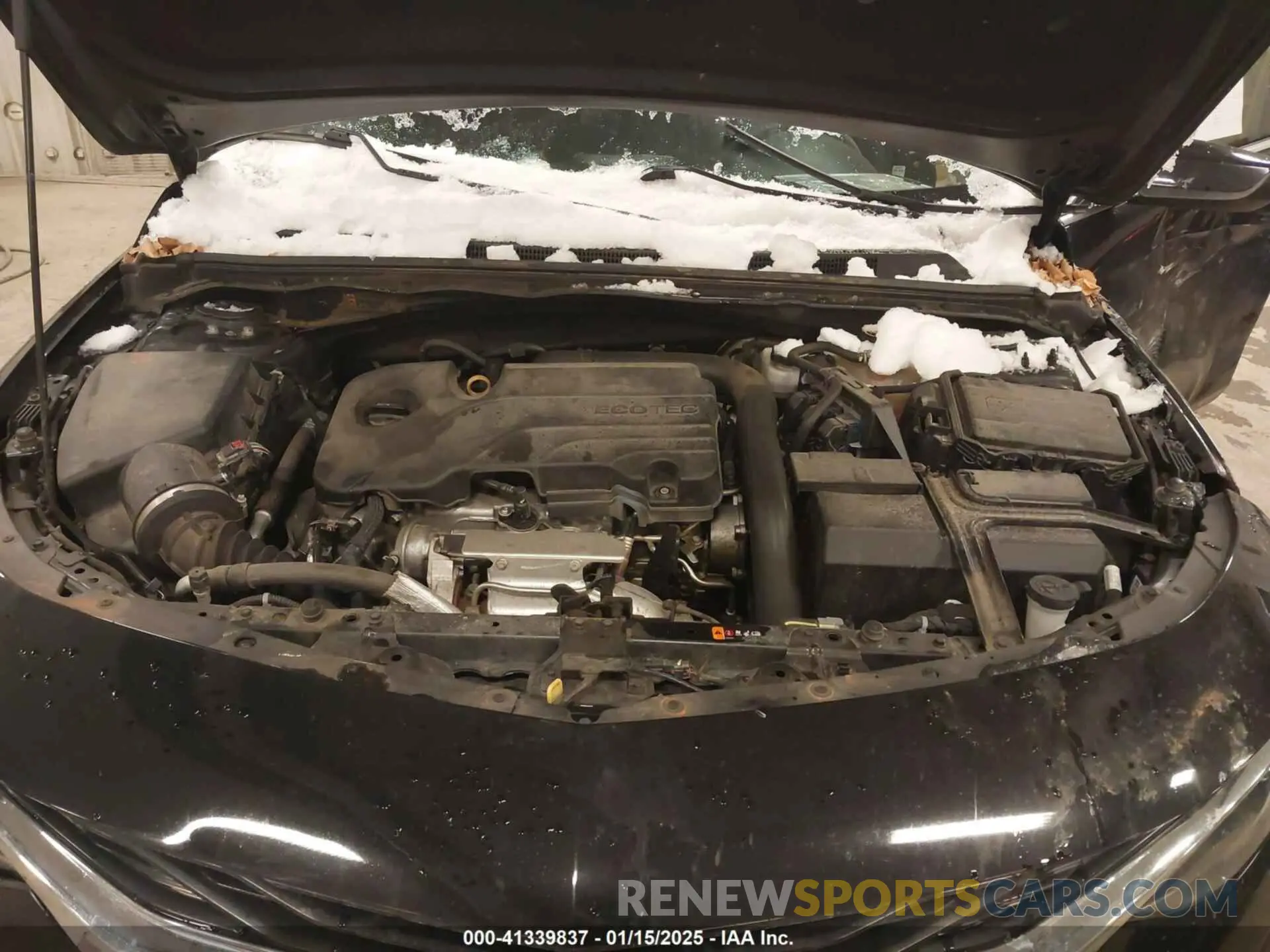 10 fotografías del automóvil dañado 1G1ZD5STXLF043268 CHEVROLET MALIBU 2020