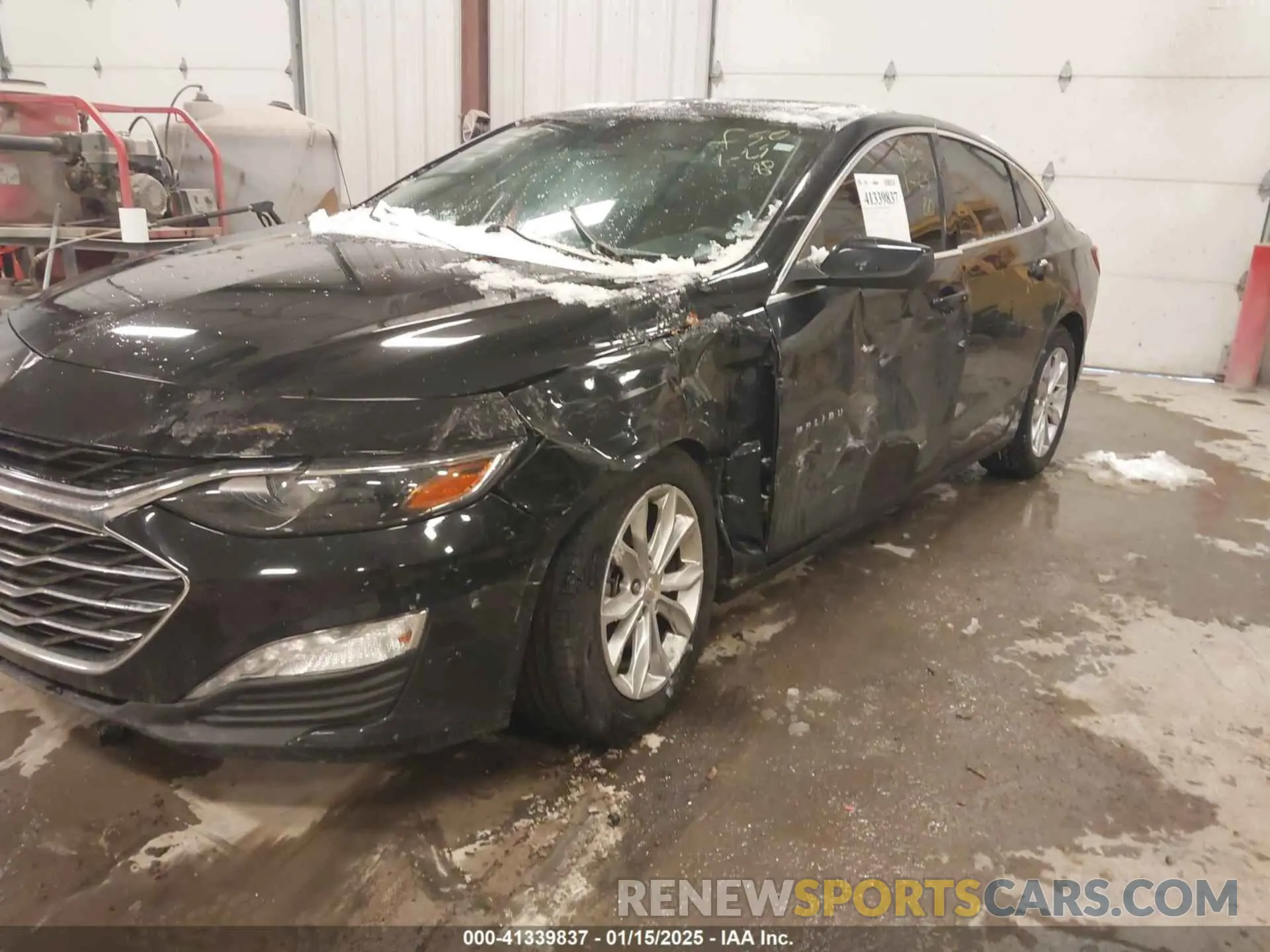 6 fotografías del automóvil dañado 1G1ZD5STXLF043268 CHEVROLET MALIBU 2020