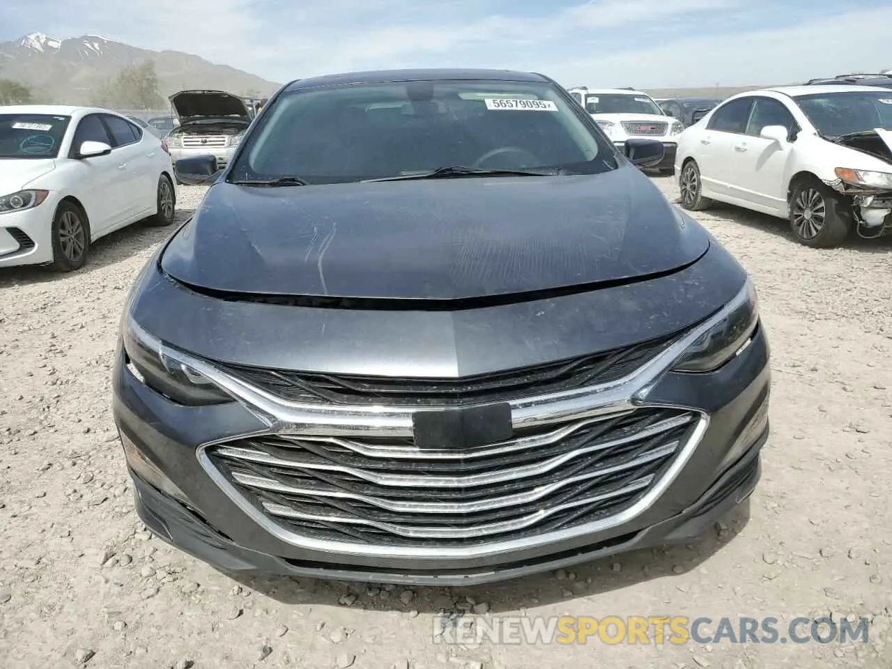 5 fotografías del automóvil dañado 1G1ZD5STXLF044078 CHEVROLET MALIBU 2020