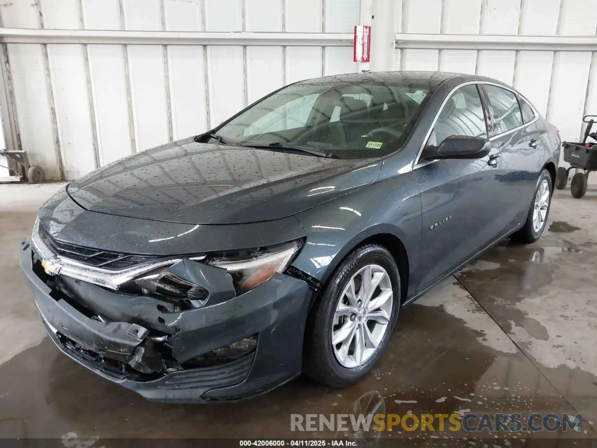 2 fotografías del automóvil dañado 1G1ZD5STXLF052438 CHEVROLET MALIBU 2020