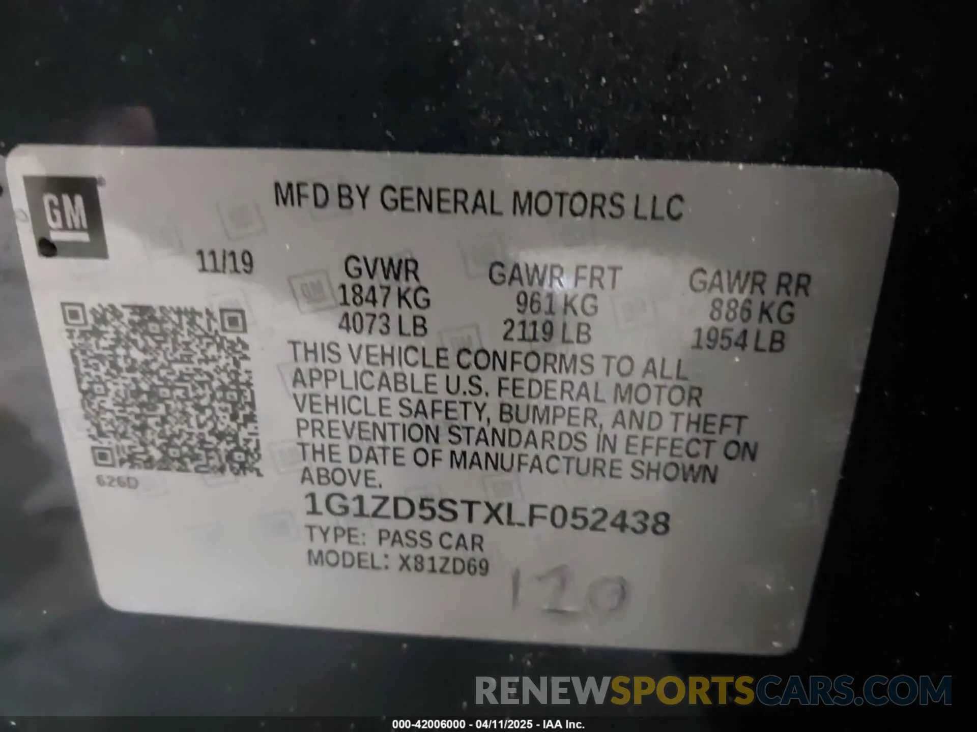 9 fotografías del automóvil dañado 1G1ZD5STXLF052438 CHEVROLET MALIBU 2020