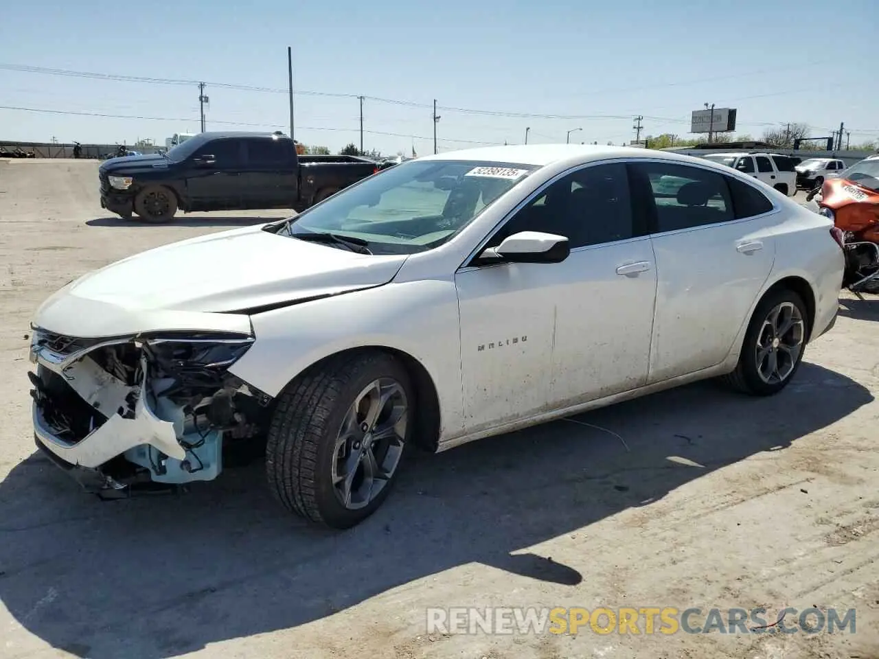 1 fotografías del automóvil dañado 1G1ZD5STXLF096472 CHEVROLET MALIBU 2020