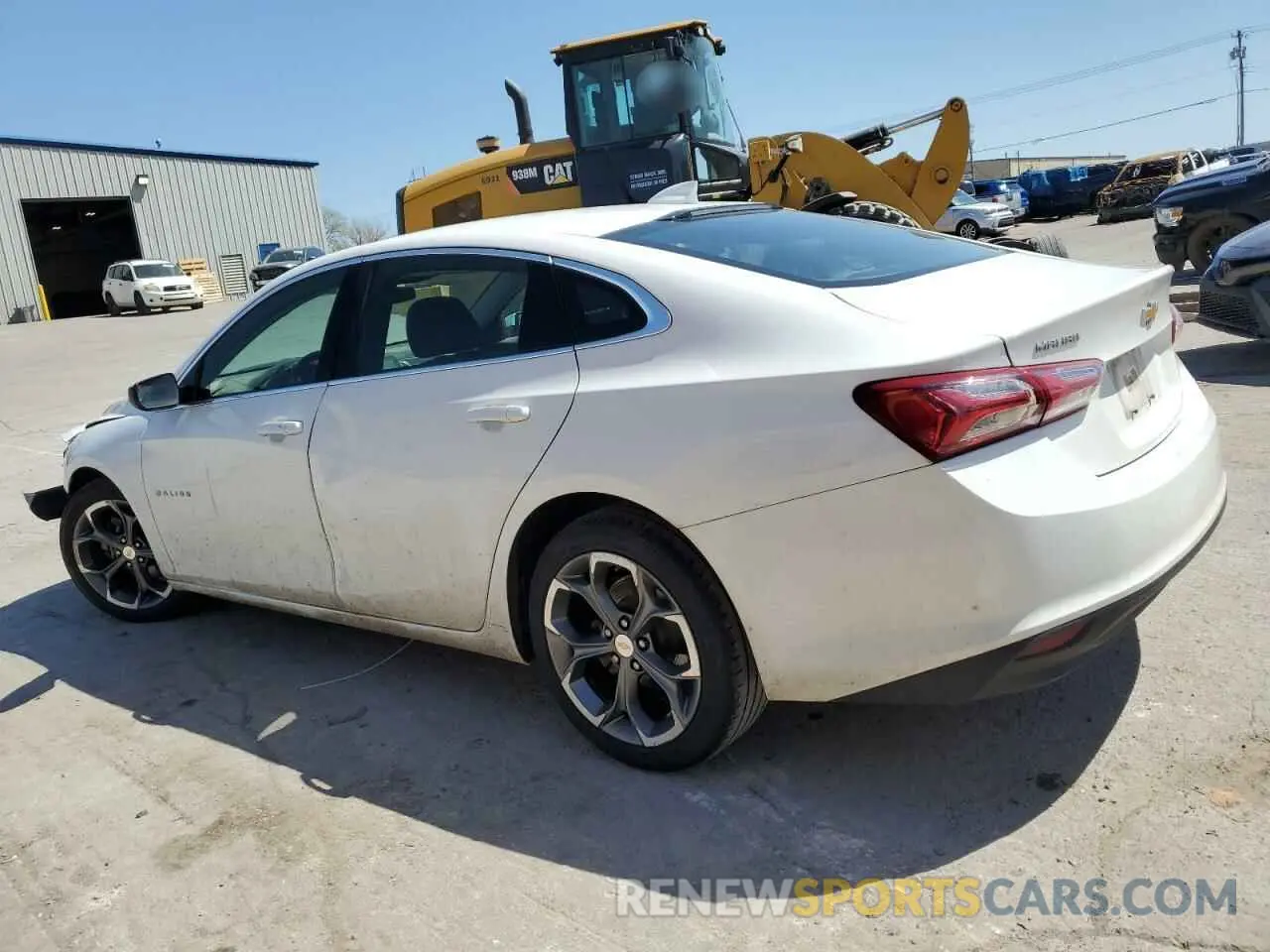 2 fotografías del automóvil dañado 1G1ZD5STXLF096472 CHEVROLET MALIBU 2020