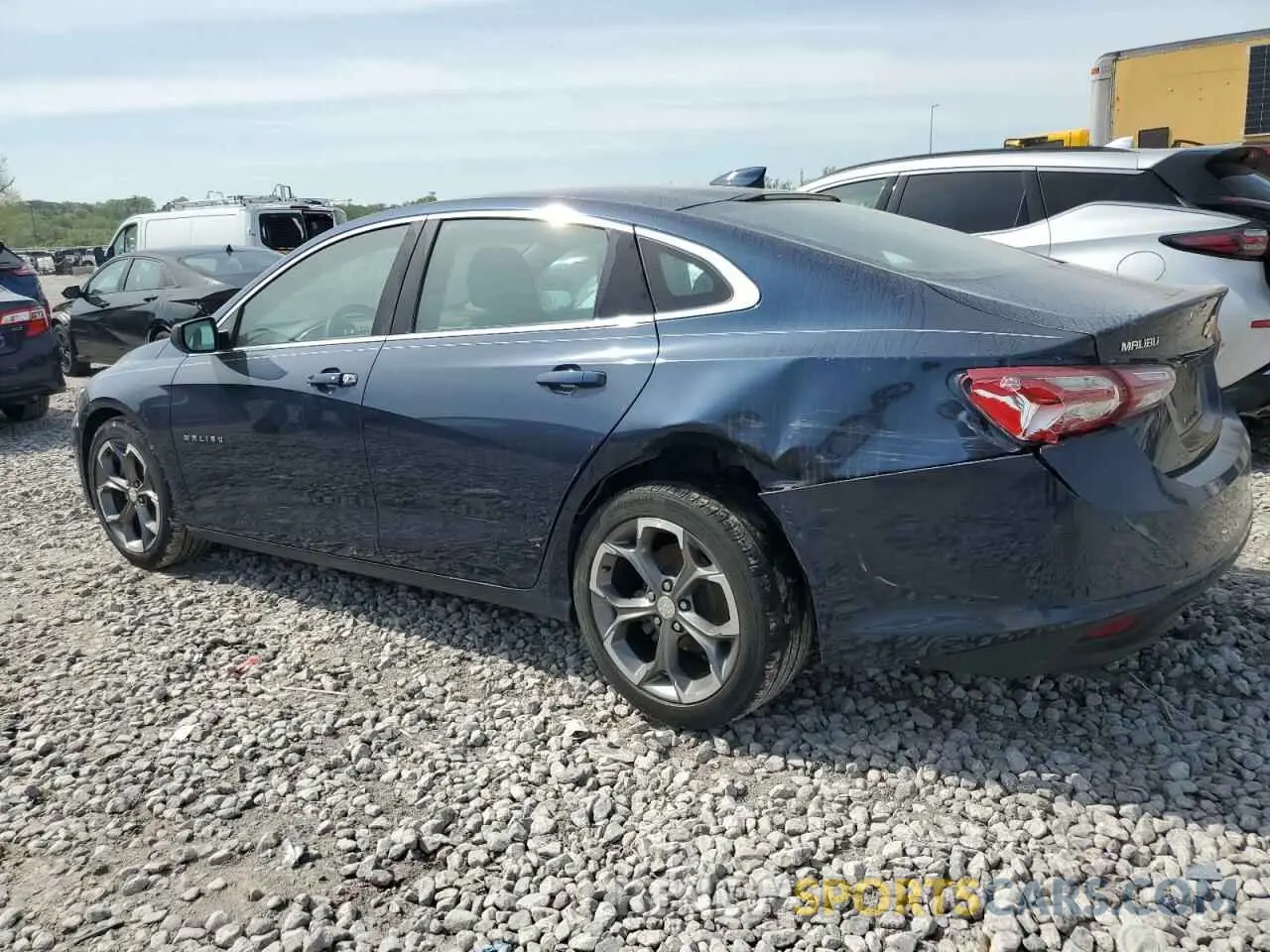 2 fotografías del automóvil dañado 1G1ZD5STXLF122746 CHEVROLET MALIBU 2020