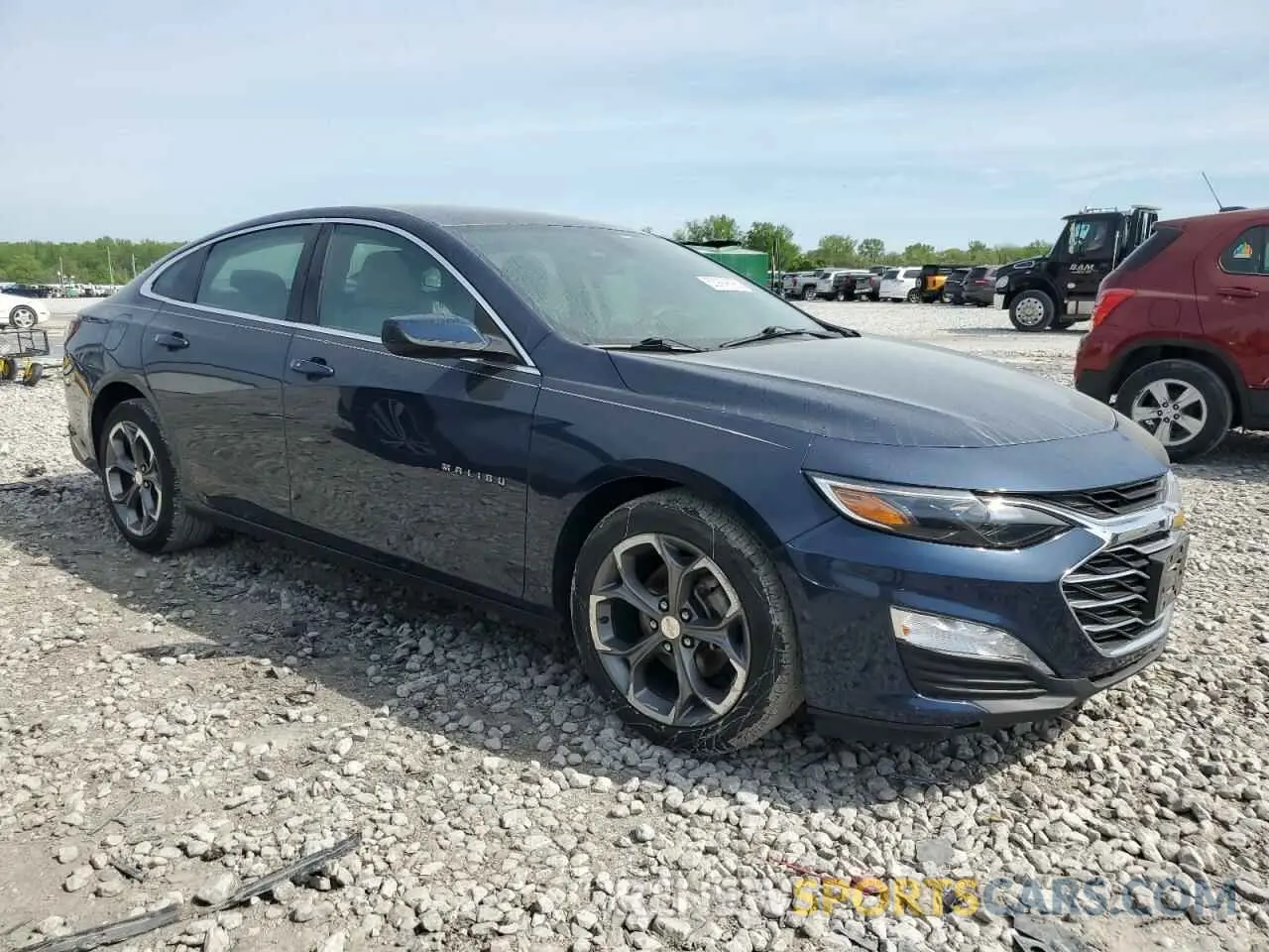 4 fotografías del automóvil dañado 1G1ZD5STXLF122746 CHEVROLET MALIBU 2020